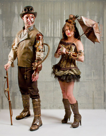 Steampunk Costume Couple